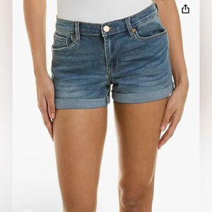 Blank NYC The Fulton cuffed jean shorts moon child size 25